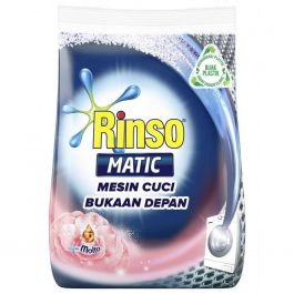 Rinso Deterjen Bubuk Matic Mesin Cuci Bukaan Depan + Molto 2Kg