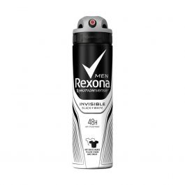 Rexona Men Anti-perspirant Invisible Dry Black + White 150 ml