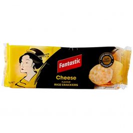 Fantastic Rice Crackers Cheese 100gr