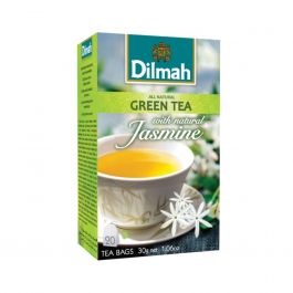 Dilmah Green Tea With Natural Jasmine Teh 30Gr