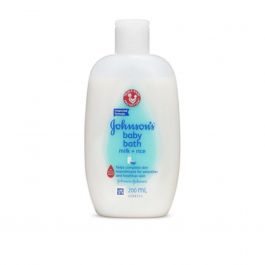 Johnson's Baby Bath Milk + Rice 200ml