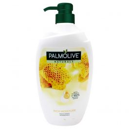 Palmolive Sabun Mandi Milk Naturals Rich Moisture Milk & Honey 1000ml