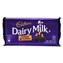 Cadbury Dairy Milk Cashew & Cookies 165gr